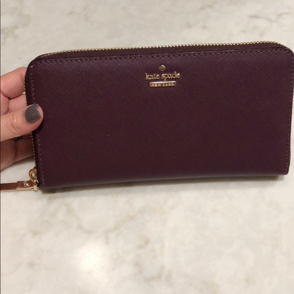 Gorgeous Kate Spade Plum wallet
